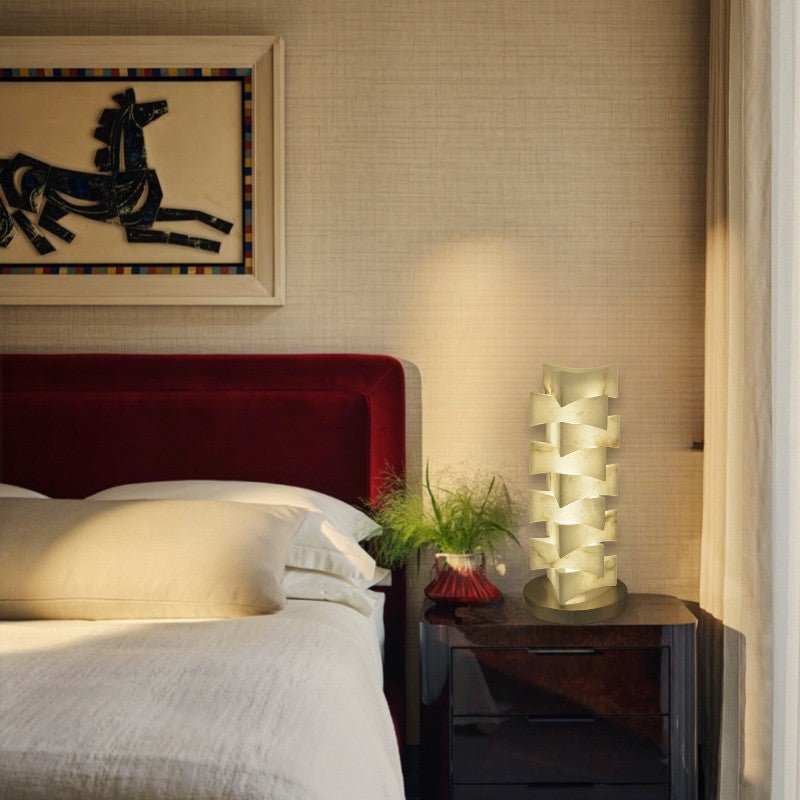 Aquinox Alabaster Table Lamp